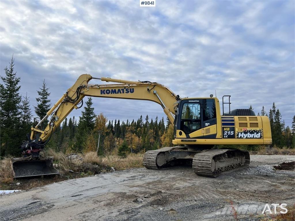 Komatsu HB 215 LC-2 Pásová rýpadla