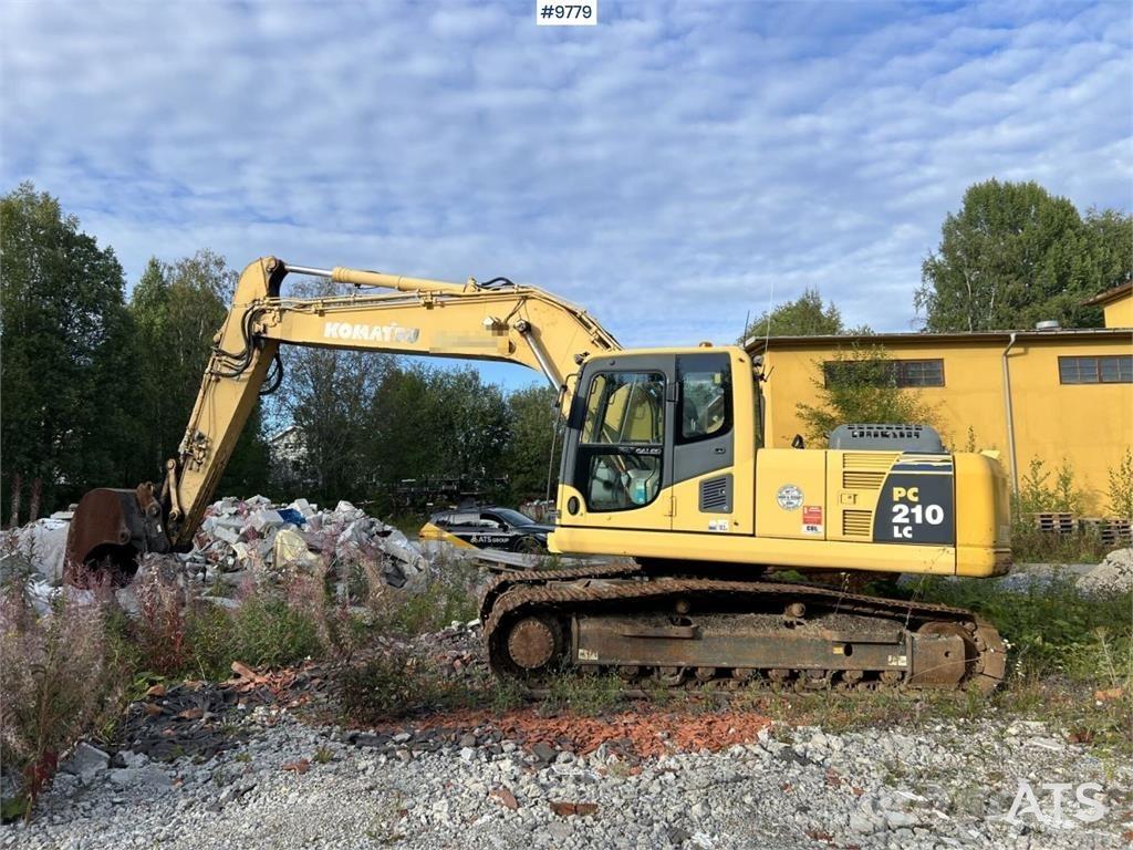 Komatsu PC210LC-8 Pásová rýpadla