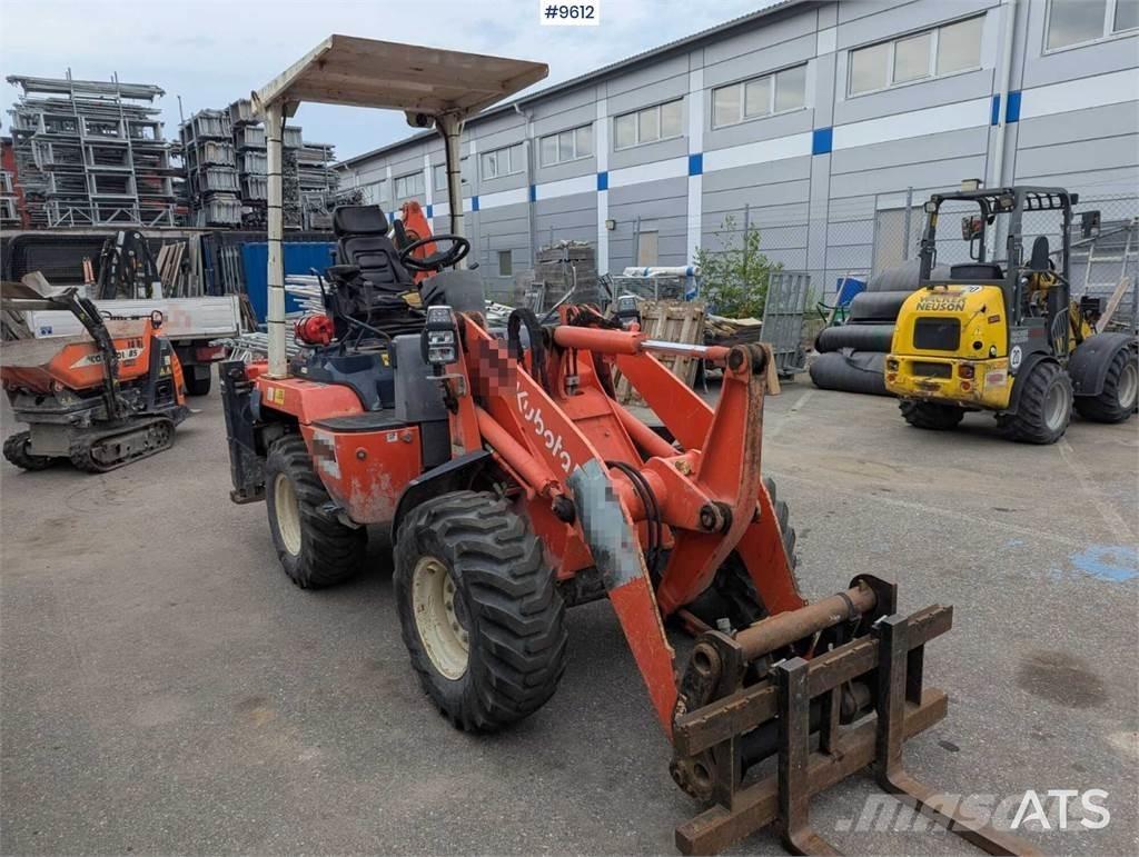 Kubota backhoe loader Rýpadlo-nakladače
