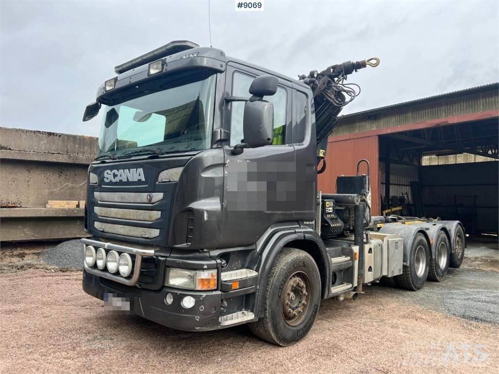 Scania G400 Autojeřáby, hydraulické ruky