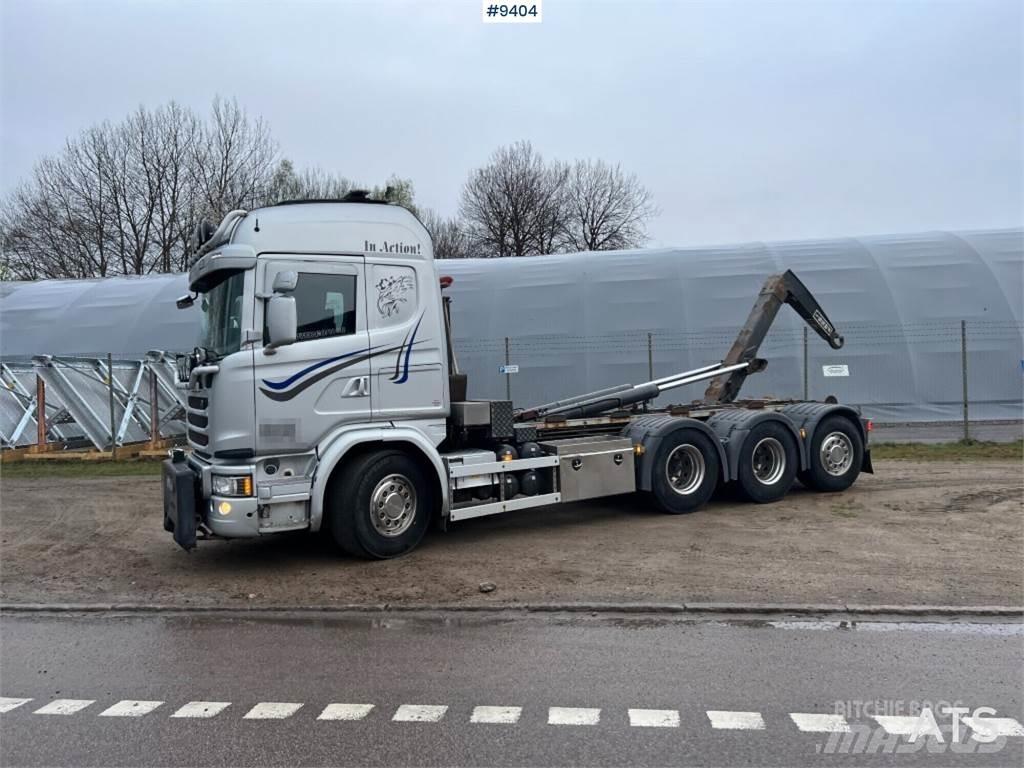Scania G490 Hákový nosič kontejnerů