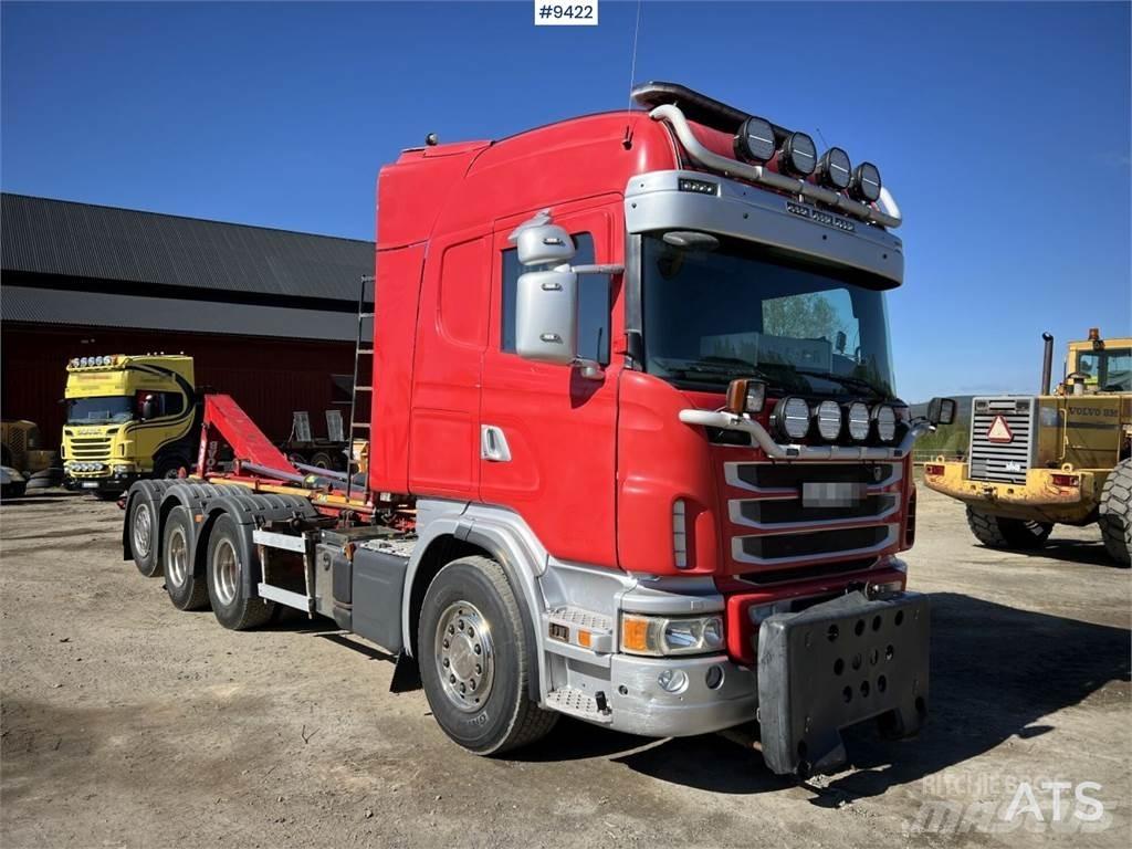 Scania G490 Hákový nosič kontejnerů