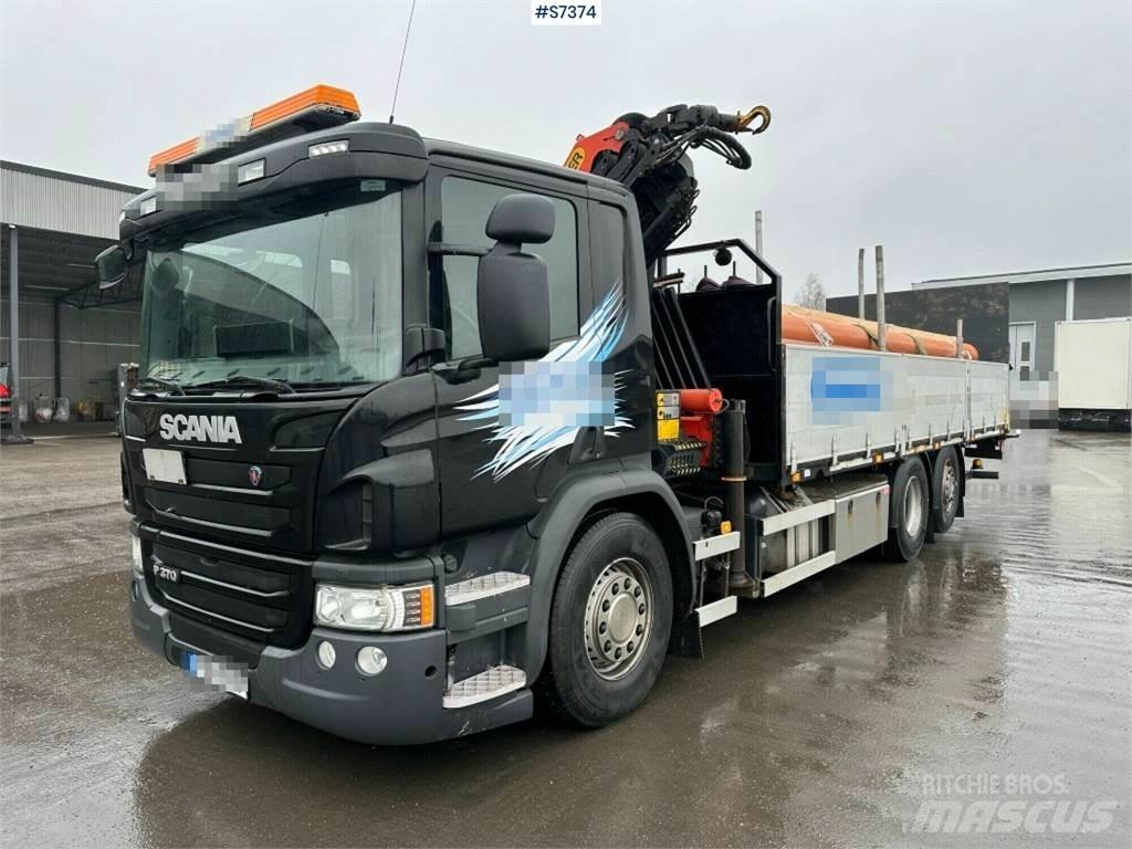 Scania P370 Autojeřáby, hydraulické ruky
