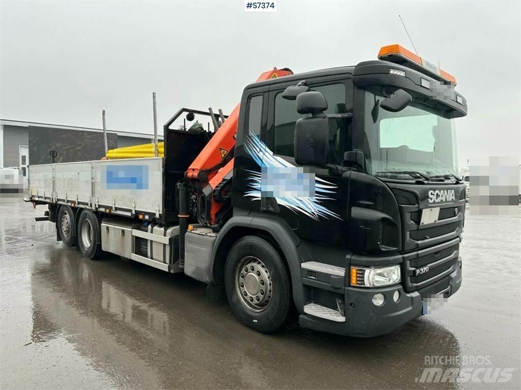 Scania P370 Autojeřáby, hydraulické ruky