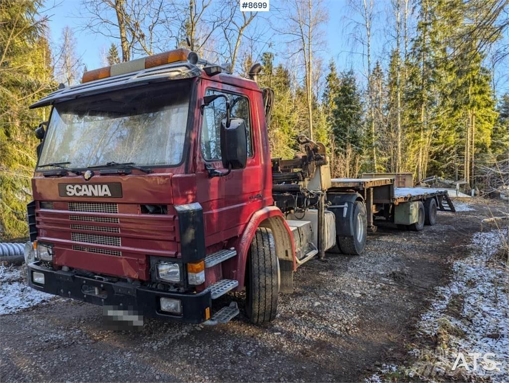Scania P93 Autojeřáby, hydraulické ruky