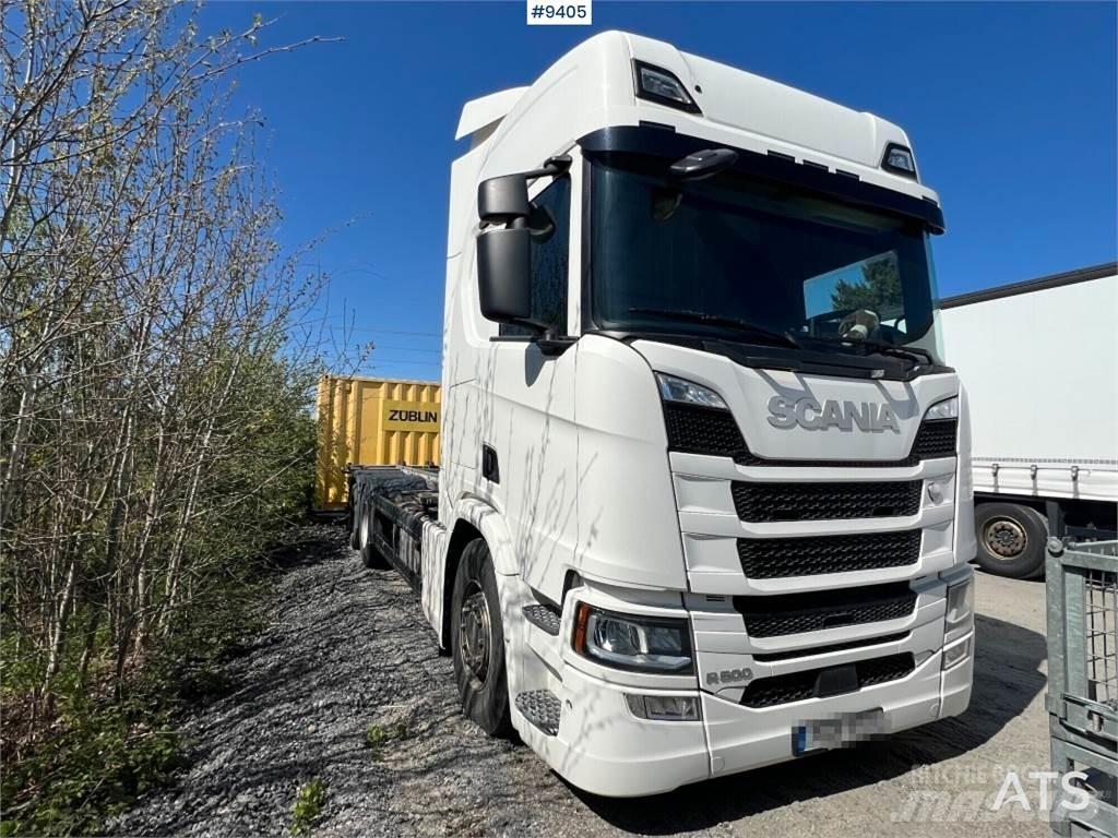Scania R 500 B6X2NB Kontejnerové návěsy