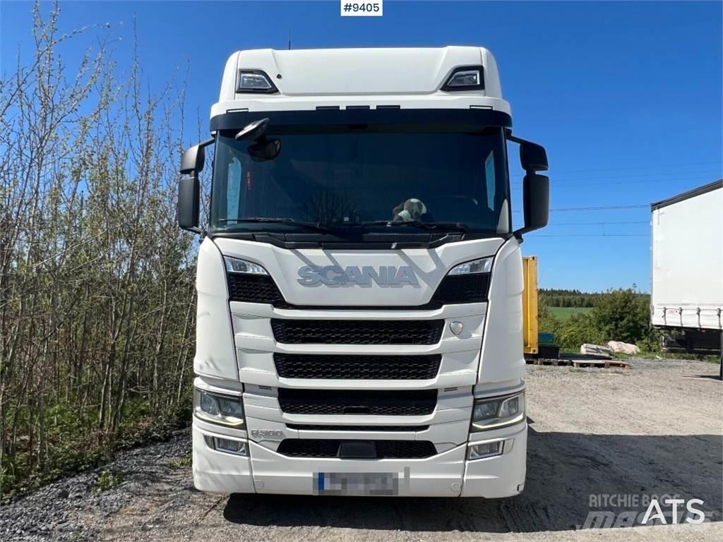 Scania R 500 B6X2NB Kontejnerové návěsy