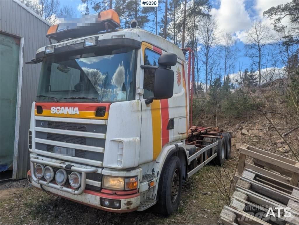 Scania R164GB6X2NZ580 Hákový nosič kontejnerů