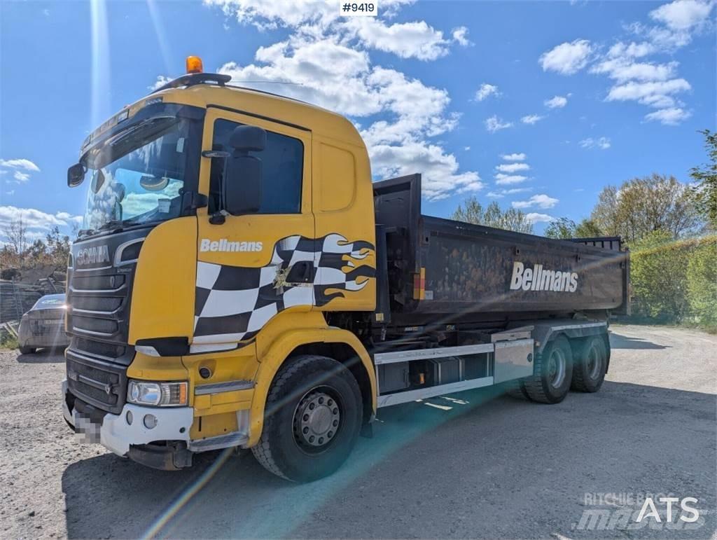 Scania R520 Hákový nosič kontejnerů