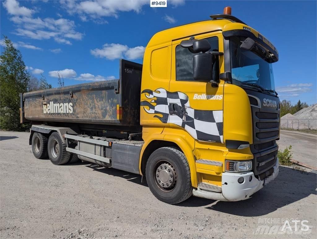 Scania R520 Hákový nosič kontejnerů