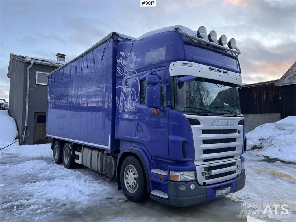 Scania R560 Skříňová nástavba