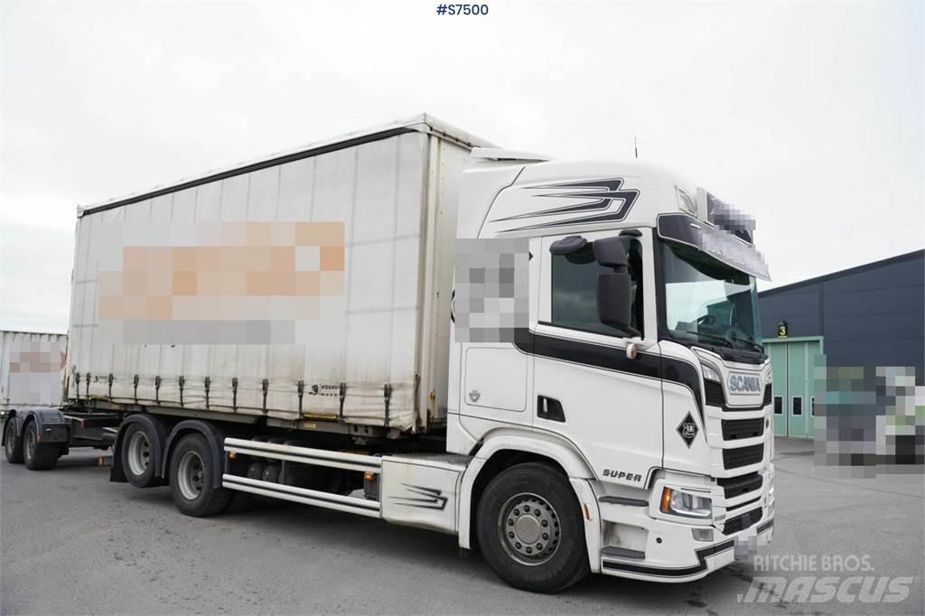 Scania R580 Skříňová nástavba