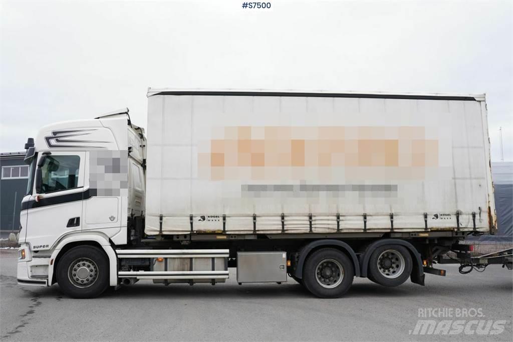 Scania R580 Skříňová nástavba