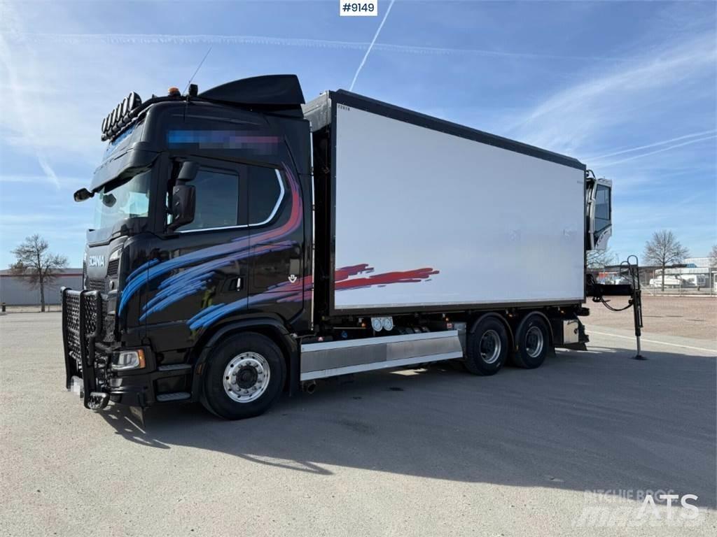 Scania S650B Skříňová nástavba