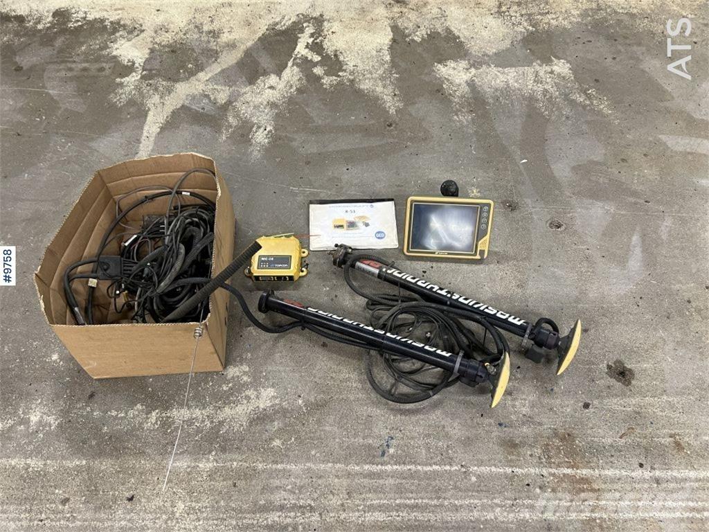 Topcon X-53 Hloubkové lopaty