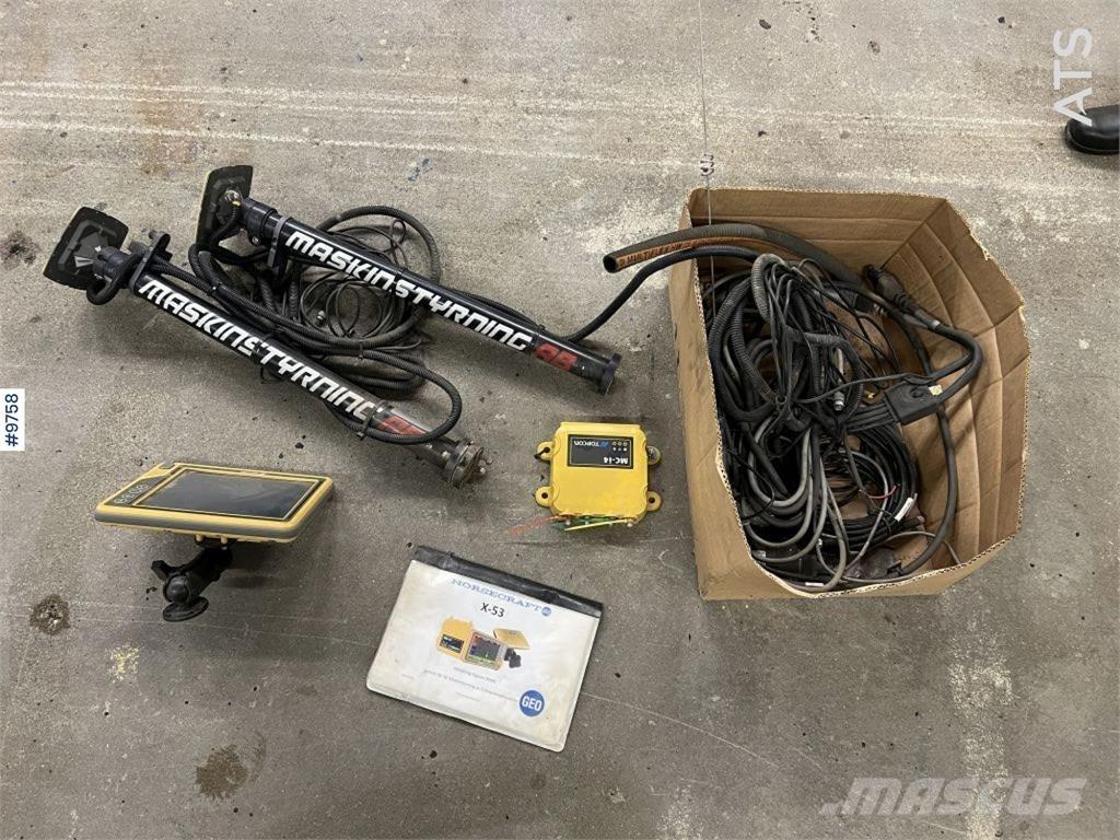 Topcon X-53 Hloubkové lopaty