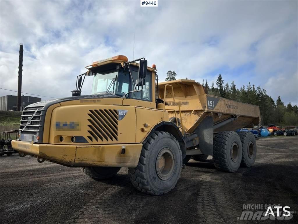Volvo A25D Kloubové dempry