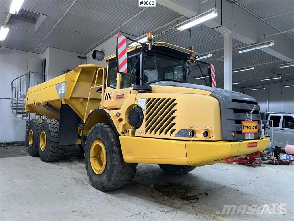 Volvo A25D Kloubové dempry