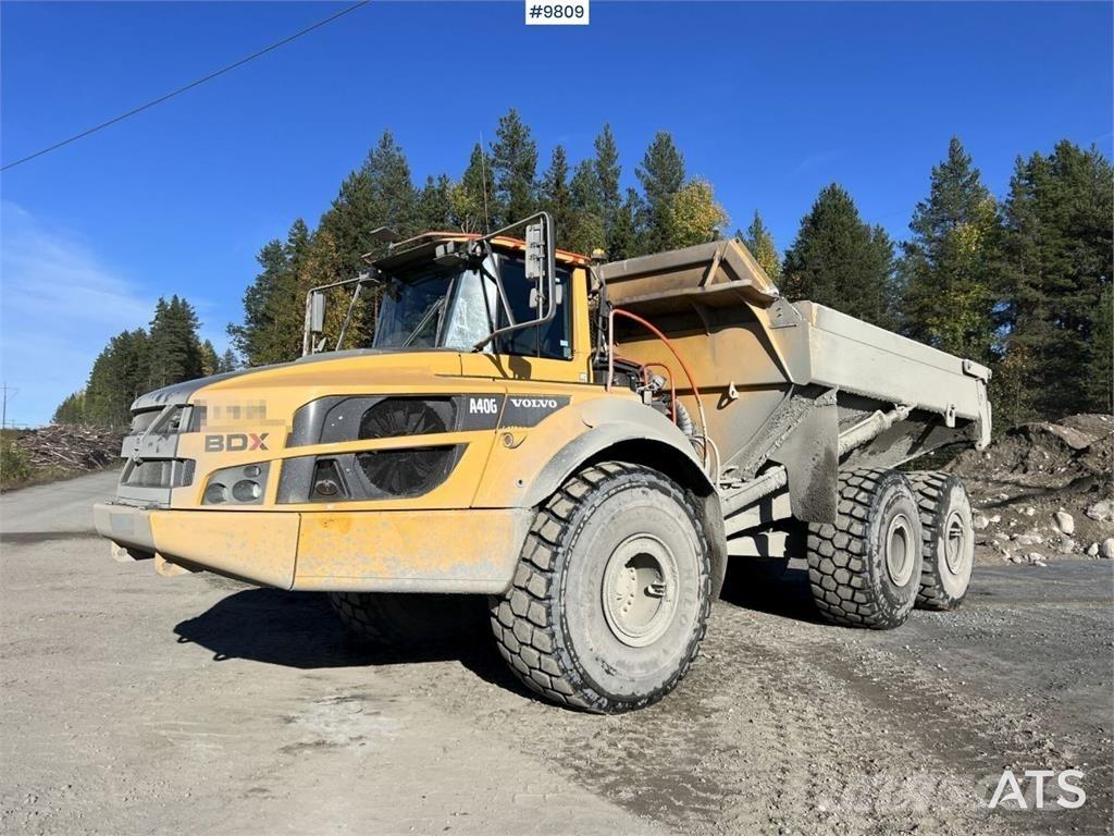 Volvo A40G dump truck Kloubové dempry
