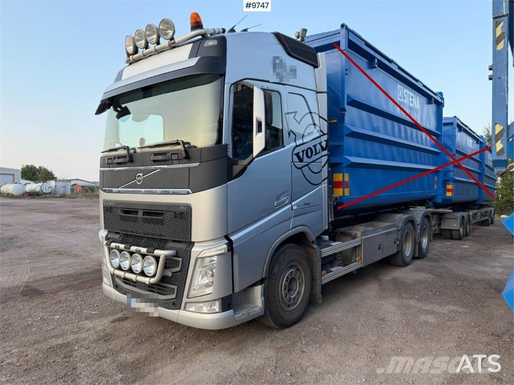 Volvo FH 540 6x2 Hákový nosič kontejnerů