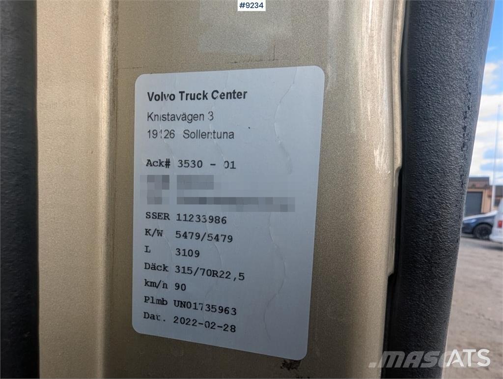 Volvo FM Autojeřáby, hydraulické ruky