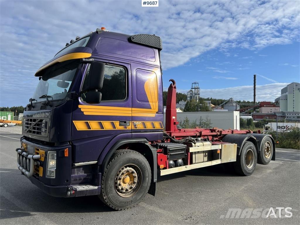 Volvo FM-380 6*2 Hákový nosič kontejnerů