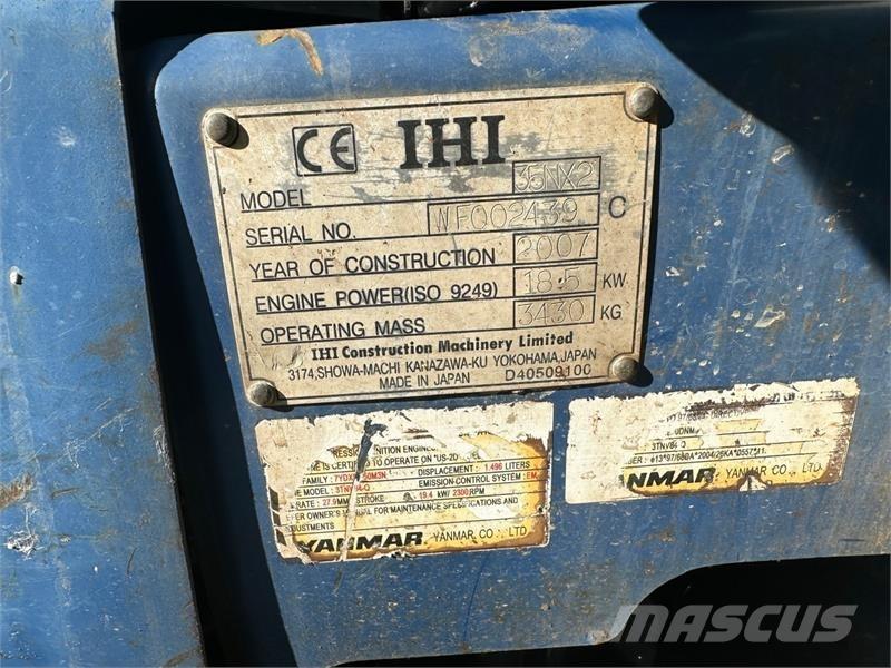 IHI 35NX2 Stavebnictví - ostatní