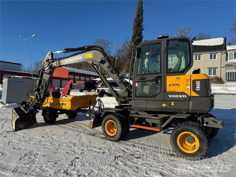 Volvo EW60E Pásová rýpadla