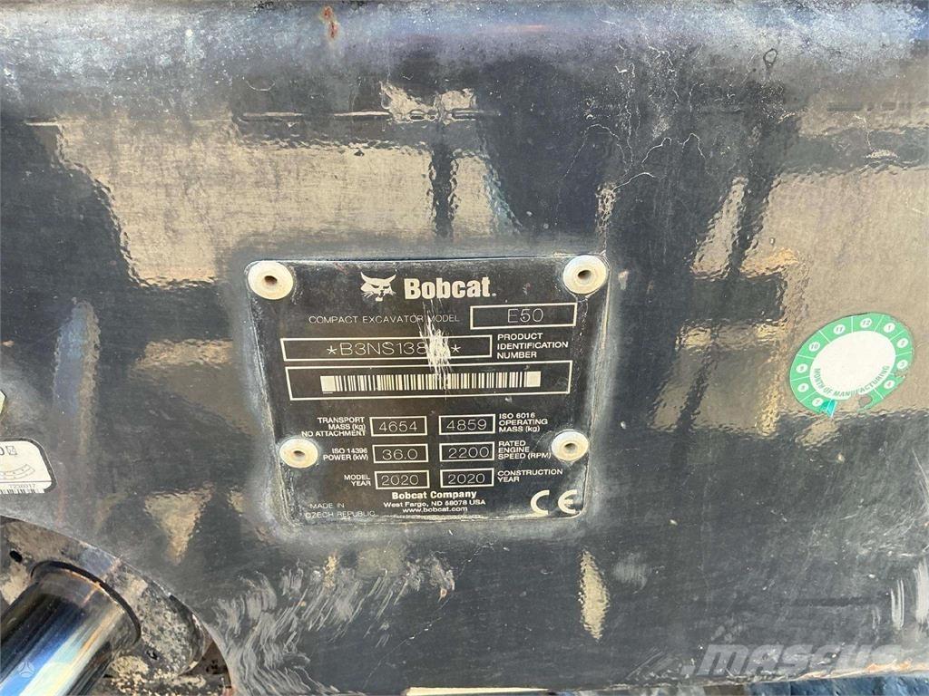 Bobcat E50 Pásová rýpadla