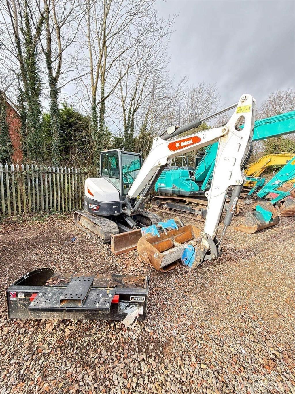 Bobcat E55z Pásová rýpadla