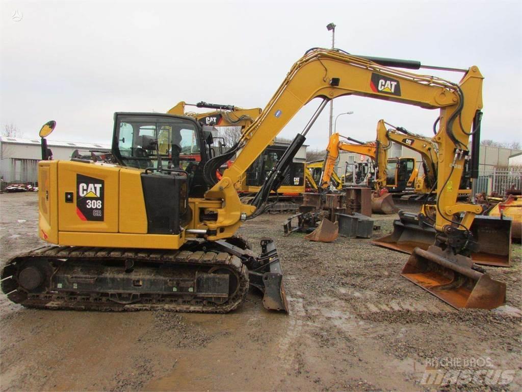 CAT 308 CR Pásová rýpadla