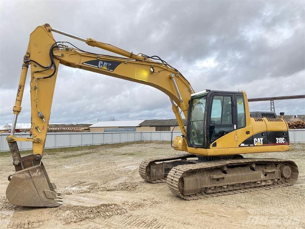 CAT 318 CL Pásová rýpadla