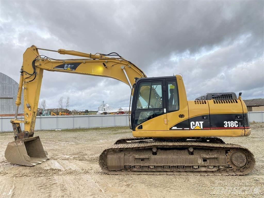 CAT 318 CL Pásová rýpadla