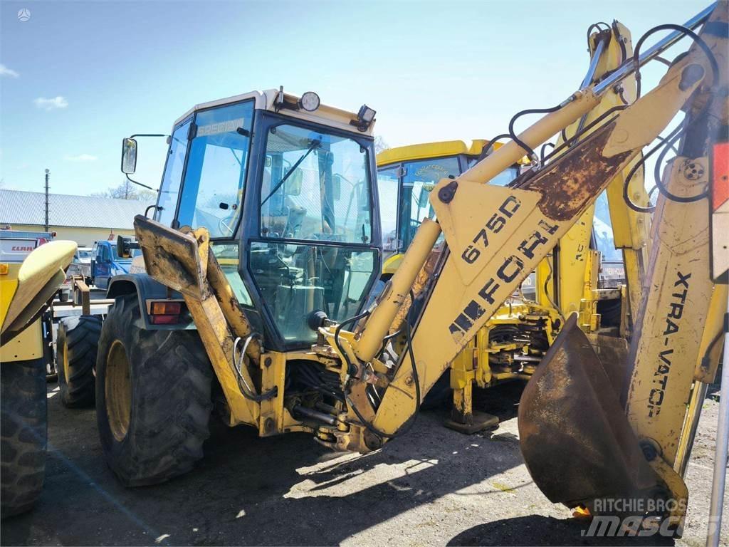 Ford 675d Čelní nakladače a rypadla