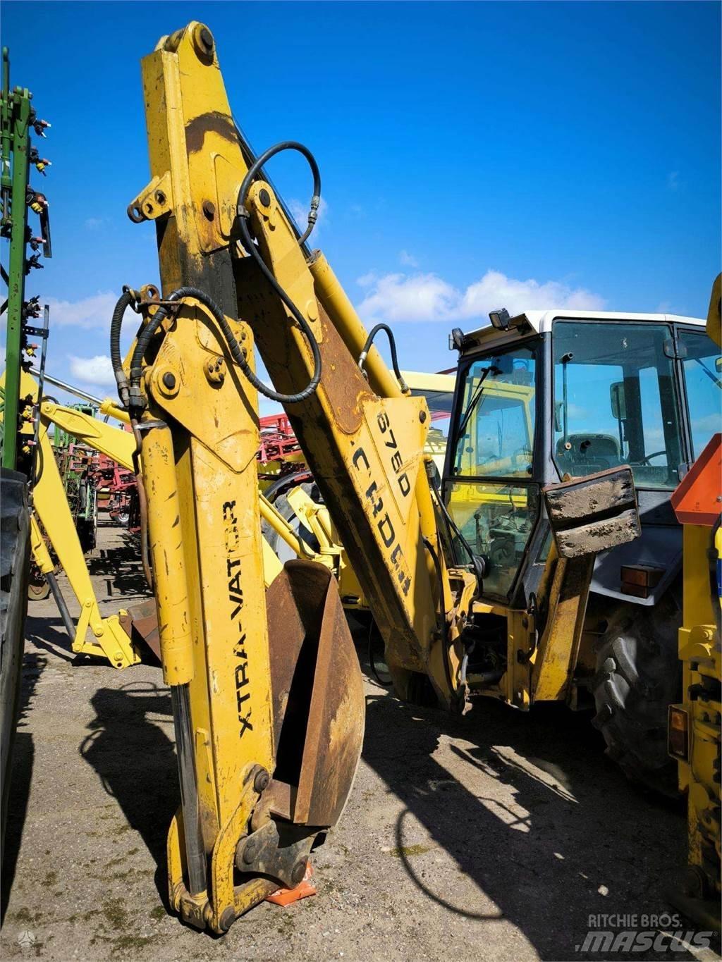Ford 675d Čelní nakladače a rypadla