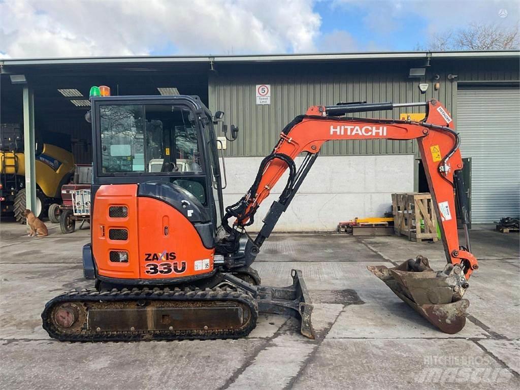 Hitachi Zaxis 33U Pásová rýpadla