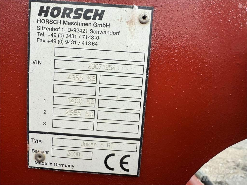 Horsch Joker 6RT Smyky
