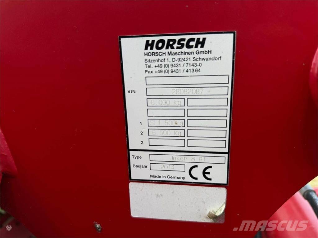 Horsch JOKER 8RT Smyky