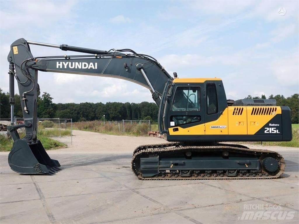 Hyundai R215 Pásová rýpadla