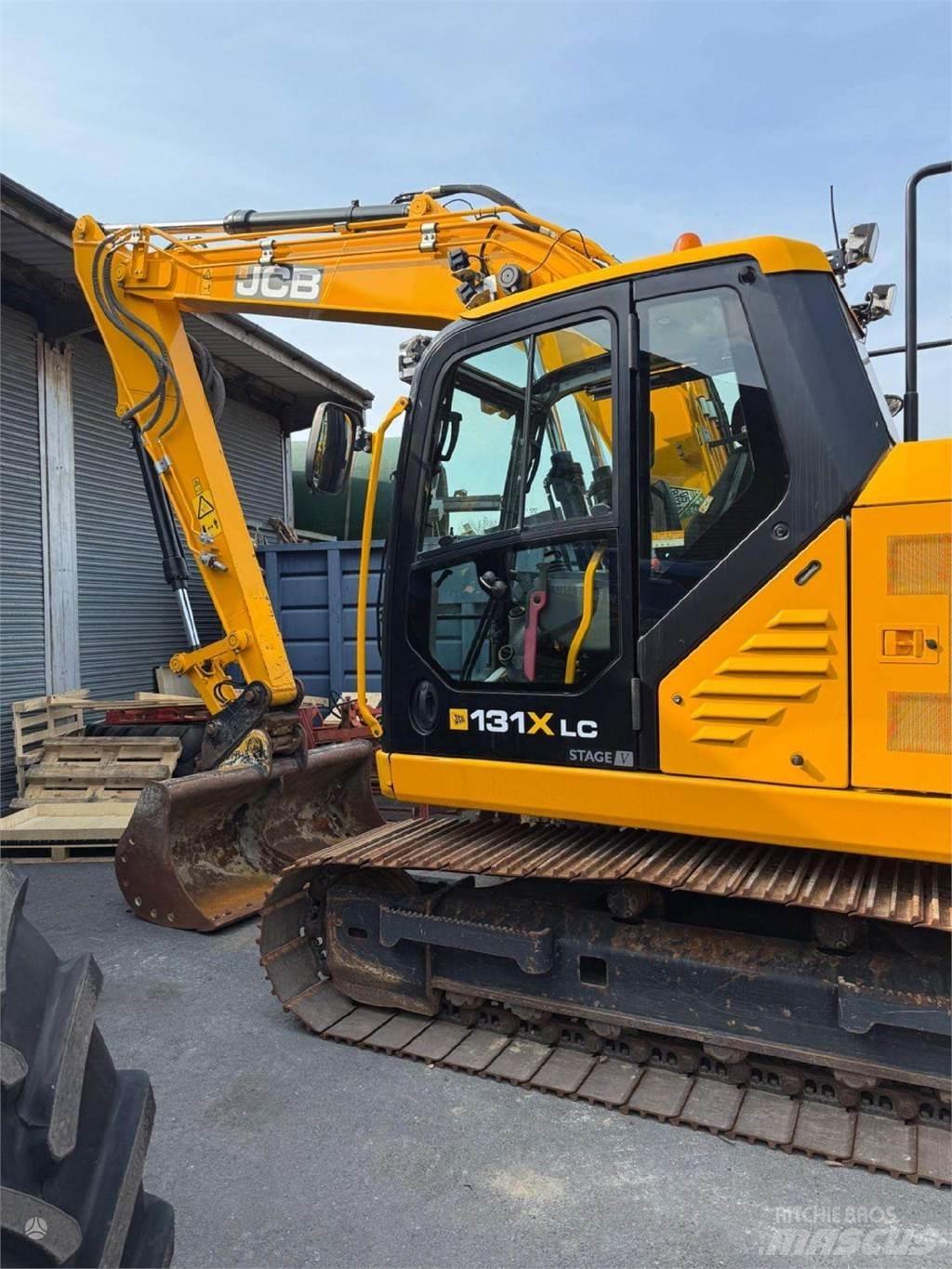 JCB 131X L SV Pásová rýpadla