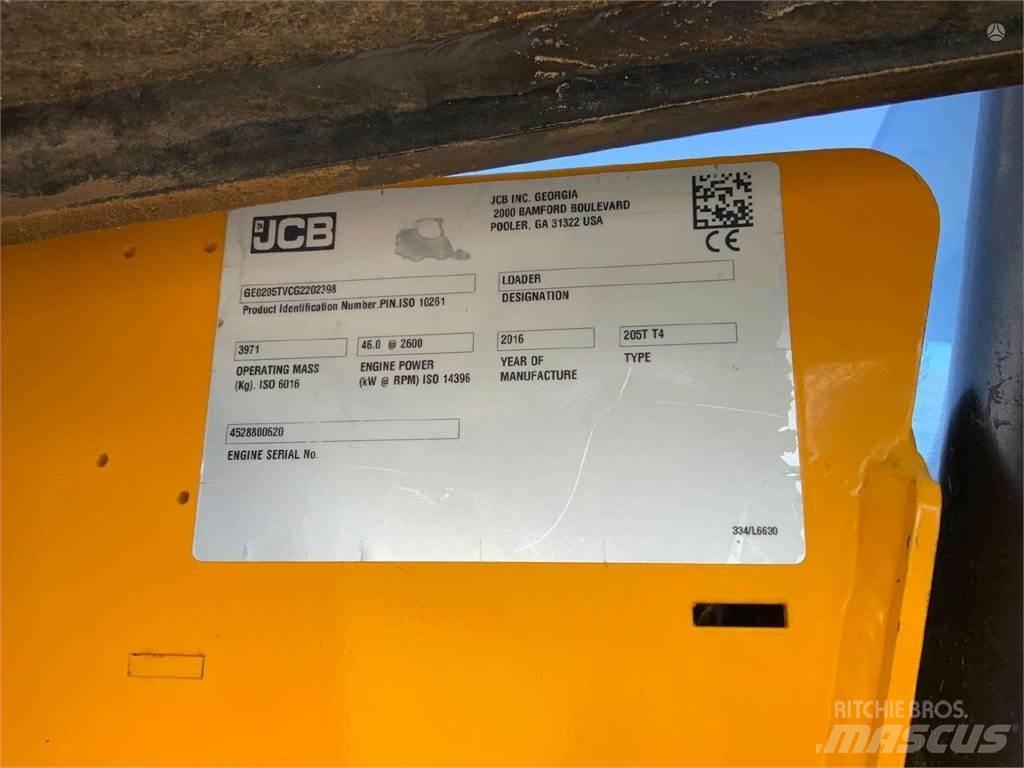 JCB 205T Rýpadlo-nakladače