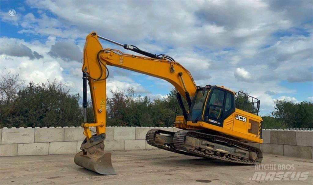 JCB 220X Pásová rýpadla