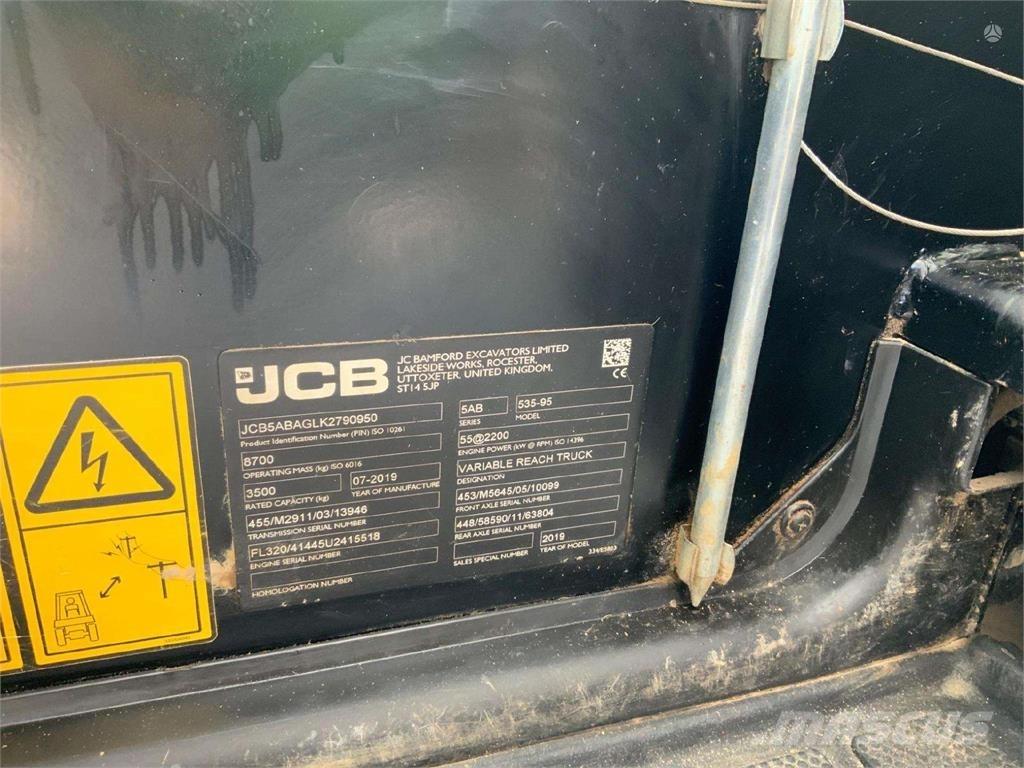JCB 535-95 Teleskopické manipulátory