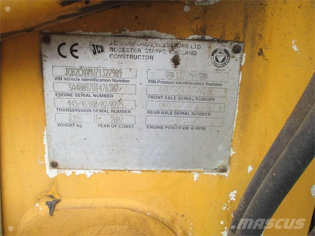  JSB 2CX Kolové nakladače