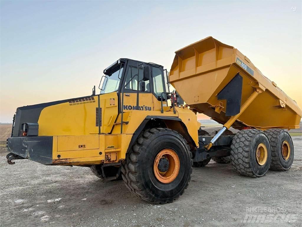 Komatsu HM 400-2 Kloubové dempry