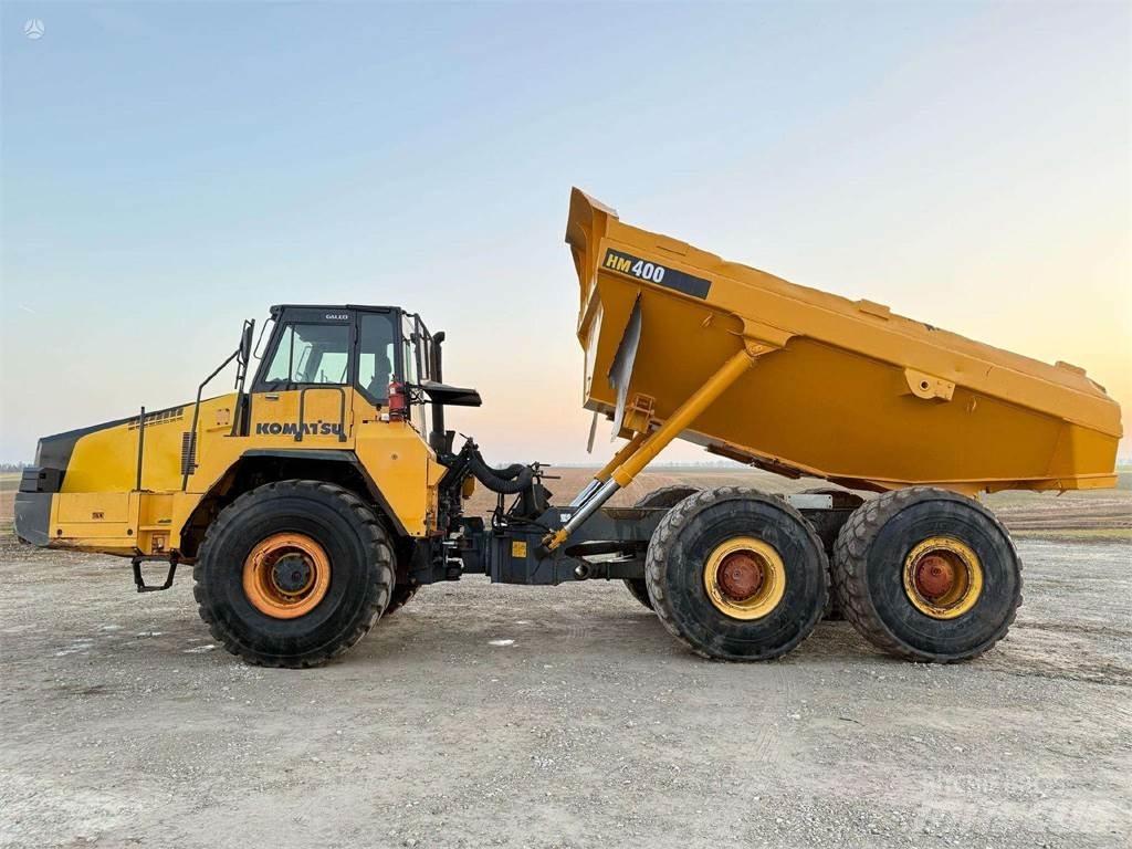 Komatsu HM 400-2 Kloubové dempry