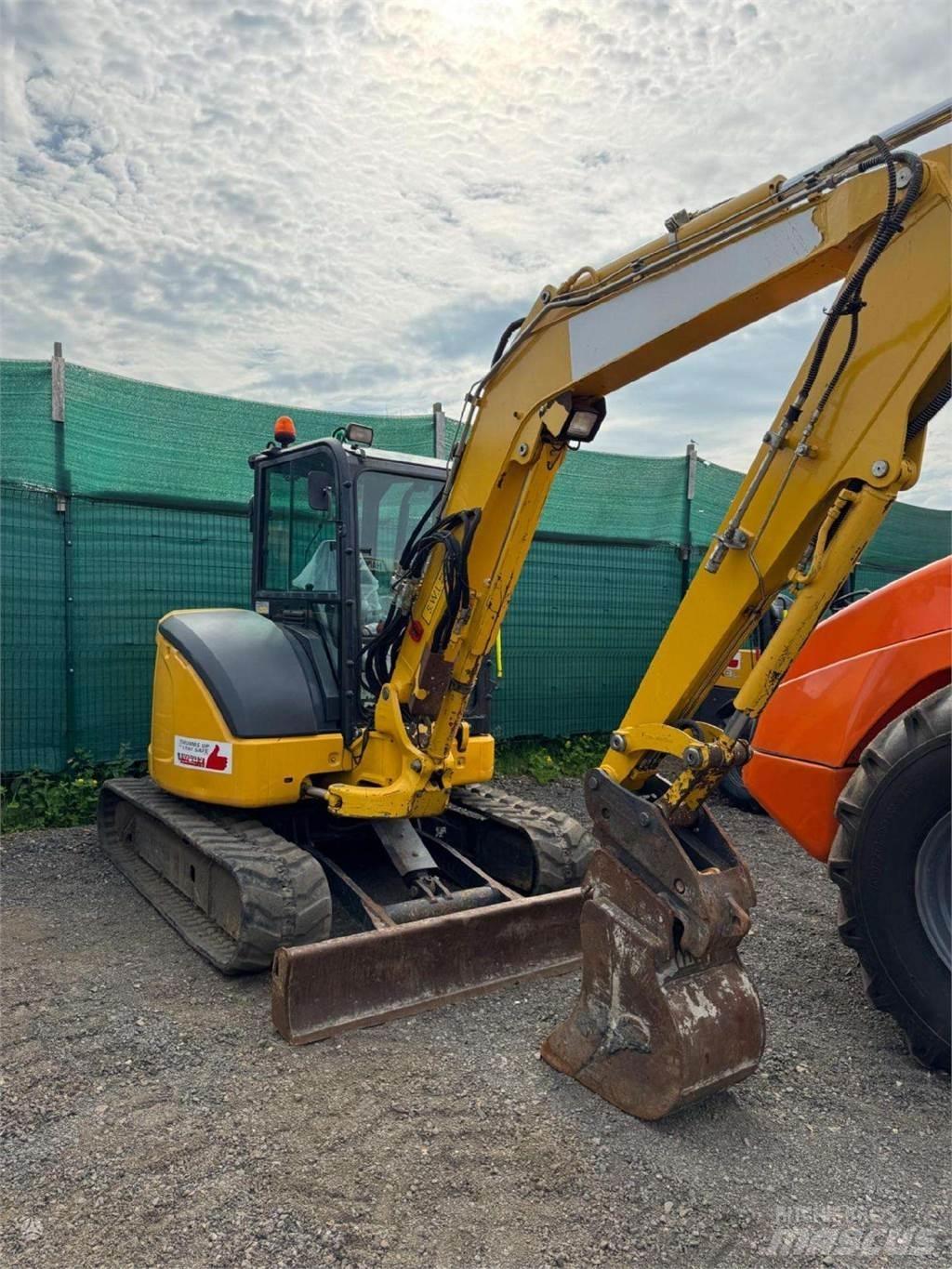 Komatsu PC55MR-5 Pásová rýpadla