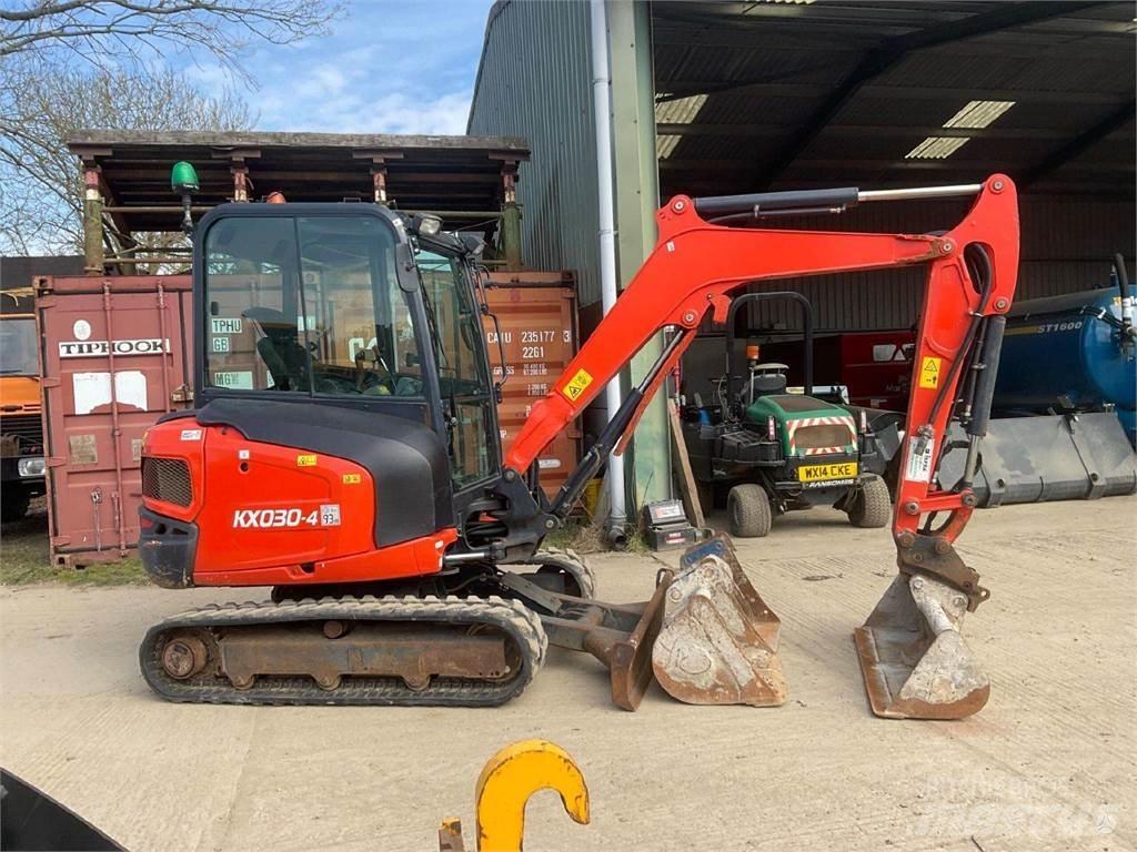 Kubota KX030-4 Mini rýpadla < 7t
