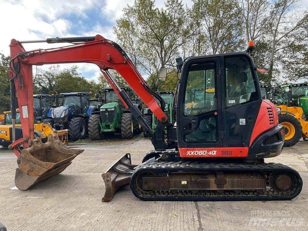 Kubota KX080-4 Pásová rýpadla
