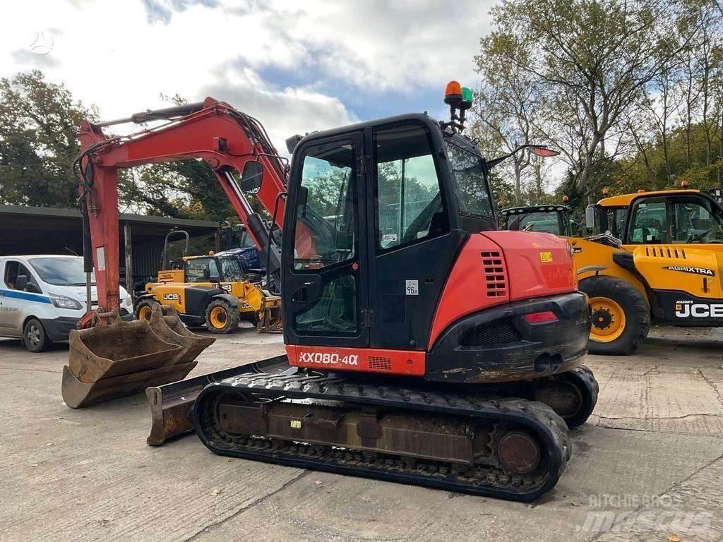 Kubota KX080-4 Pásová rýpadla